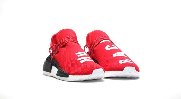 Adidas pharrell williams hu nmd scarlet best sale